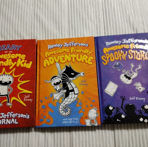 Diary of a awesome friendly kid 3 book Set - Picture 1 of 1
